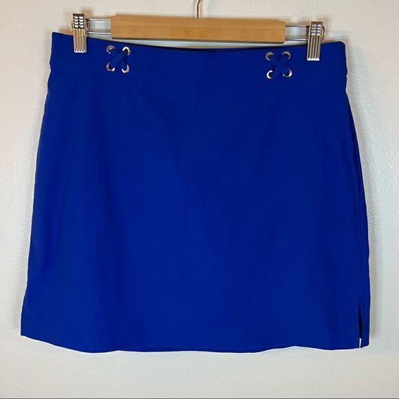 Rafaela Women’s Comfort Skort size Small Royal Blue Pull-on Elastic Waist - Picture 1 of 6